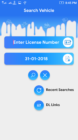 Vehicle Information - Vehicle Registration Details Screenshot 3