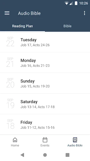 Mt. Gilead Church Italy Screenshot 1