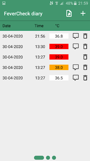 FeverCheck Screenshot 0