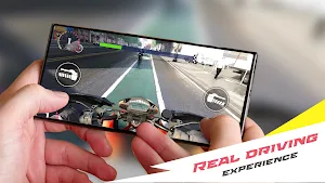 Traffic Bike Rush Driving City Screenshot 0