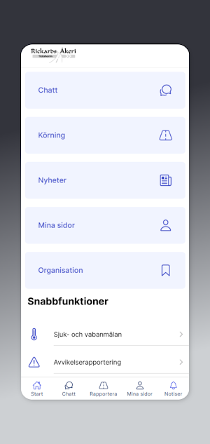 Rickard Gustavsson Åkeri Screenshot 0