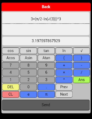 Maths calc/graph/table Pro Screenshot 0