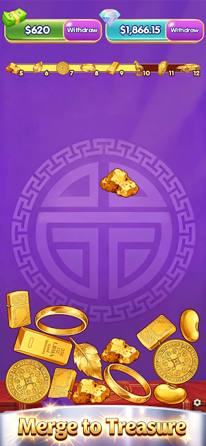 Gold Merge Mania Screenshot 0