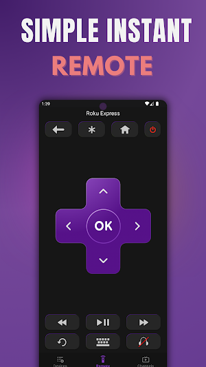 Remoku Roku TV remote control Screenshot 0