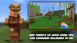 Villagers Build mod for MCPE Screenshot 3
