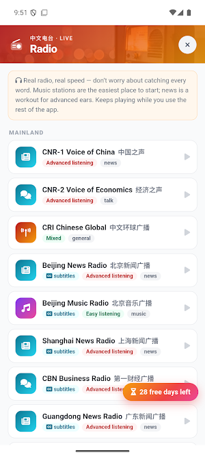 Hanyu - Learn Chinese Mandarin Screenshot 3