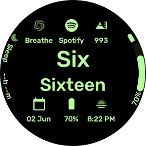 Textual - Wear OS Watchface Screenshot 1