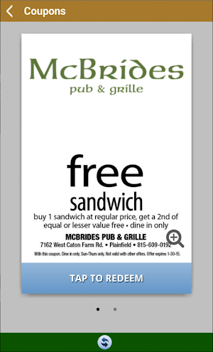 McBride's Pub & Grille Screenshot 2