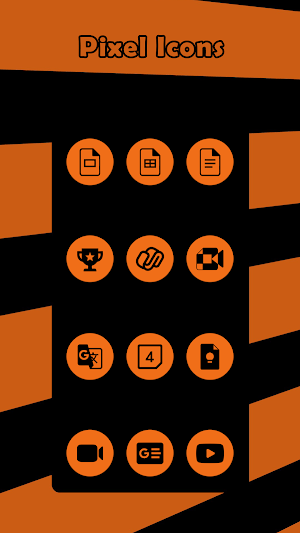 Kesari [Orange] Bharat Icons Screenshot 1