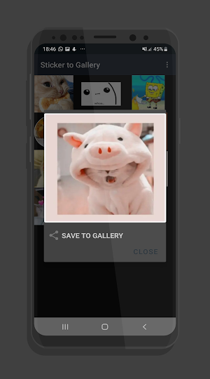 Save WAStickers to Gallery Screenshot 1