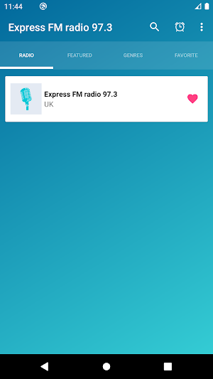 Express FM radio 97.3 App UK Screenshot 1