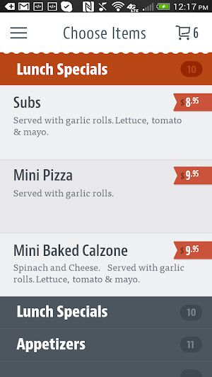 GG's New York Pizza Screenshot 2