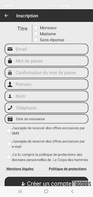 Le Corps des hommes Screenshot 1