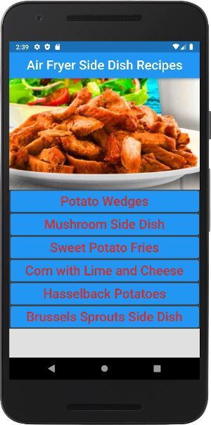Air Fryer Side Dish Screenshot 2