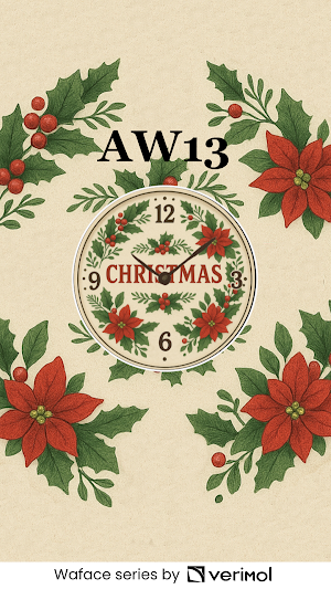 AW13 Christmas Botanical Watch Screenshot 0