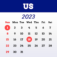 US Calendar 2023