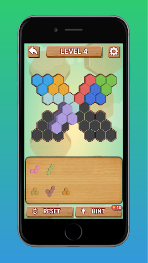 Hexa Block Merge Puzzle Game Screenshot 3