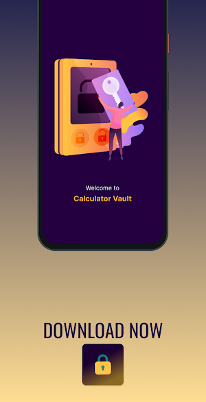 Calculator Vault App Screenshot 0