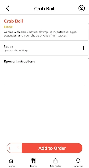Rojo’s Seafood Express Screenshot 3