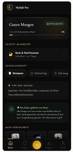 MySafe Pro Screenshot 1
