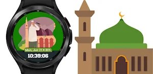 Watch Face Muslim Azan wear OS Screenshot 0