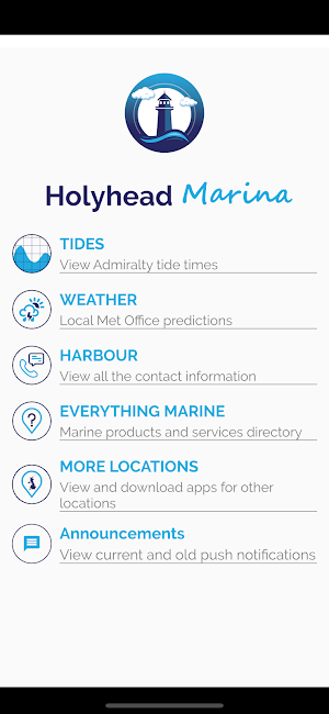 Sail Holyhead Screenshot 1