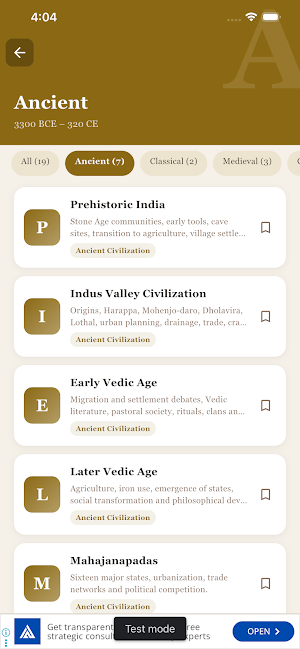 India - The History Screenshot 1