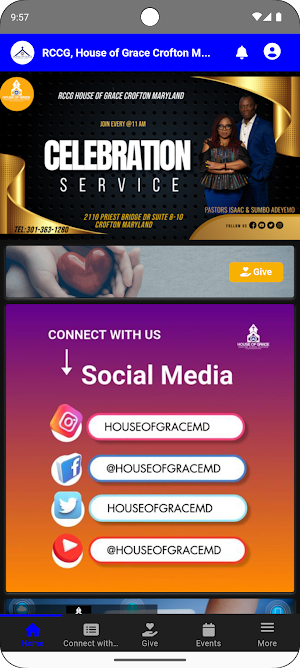RCCG House of Grace Crofton Md Screenshot 1