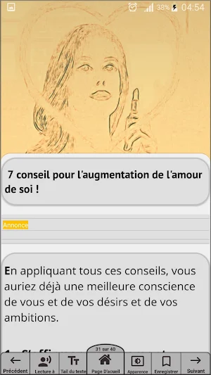 Retrouver l'amour de soi pour  Screenshot 3