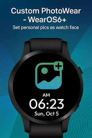 Custom PhotoWear - WearOS6+ Screenshot 3
