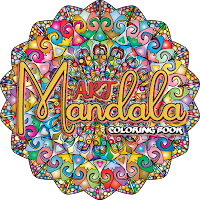 Mandala Pattern Coloring Book