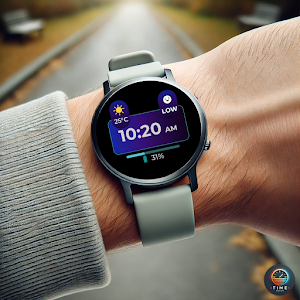 Cyber Bloom - watch face Screenshot 2