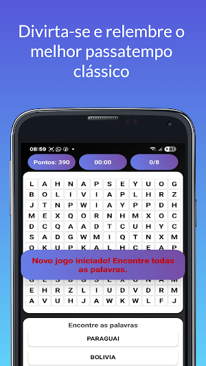 Caça Palavras dos Inteligentes Screenshot 2