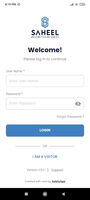 Saheel Suraksha Screenshot 1