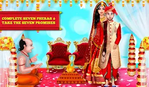 Indian Wedding Part2 - Royal Wedding Makeup Games Screenshot 3