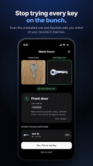 KeySafe: Key Identifier Screenshot 0