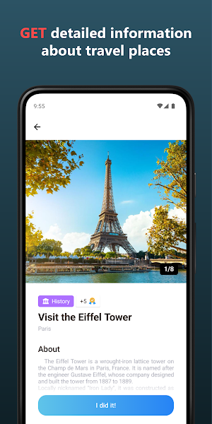 Voyager: Travel Rating App Screenshot 3