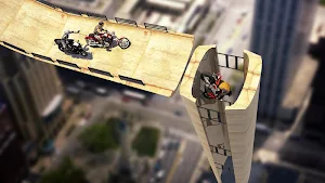 Mini Motorbike Stunts Screenshot 0