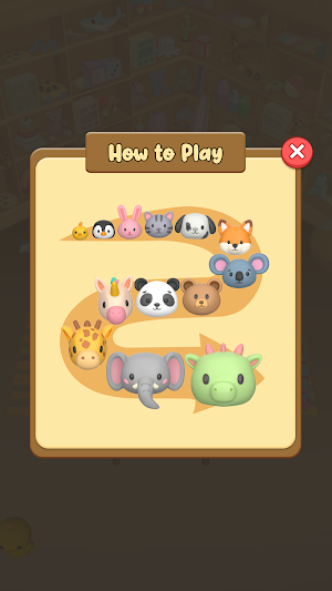 Fluffy Merge 3D: Animal Game Screenshot 0