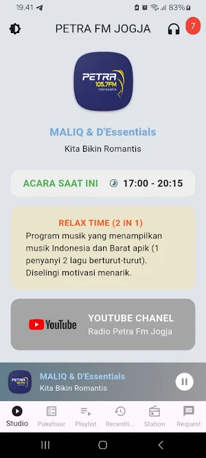 Radio Petra FM Jogja Screenshot 0