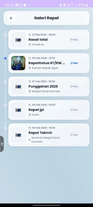 Digital Meeting Attendance Screenshot 2