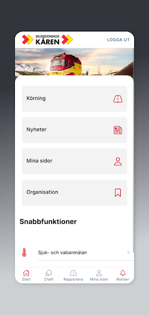 Bilräddningskåren Svenska AB Screenshot 0