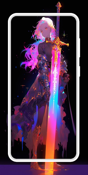 Ai Cute Anime Girls wallpapers Screenshot 0