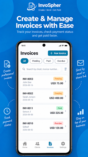 InvoSpher - Invoice Maker Screenshot 0