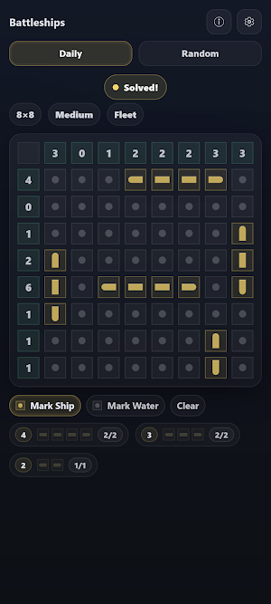 Battleships - Logic Puzzle Screenshot 0