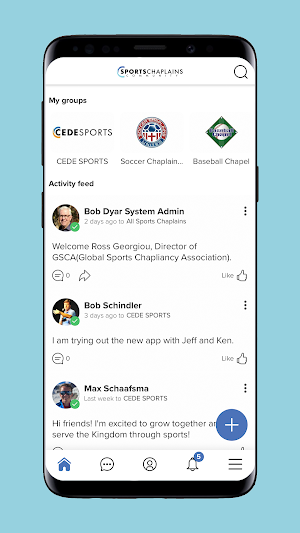 Sports Chaplains Community Screenshot 1