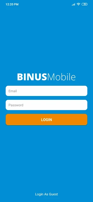BINUS Mobile for Student Screenshot 1