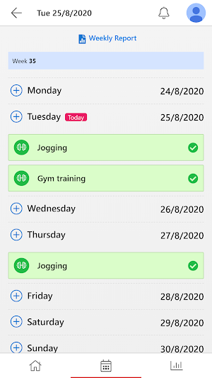 Trainero.com Client App Screenshot 2