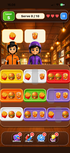 3 Match Resto Match Rush Screenshot 1