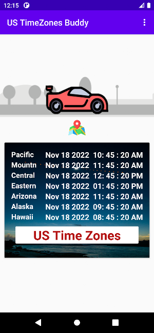 US Timezones Buddy Screenshot 0